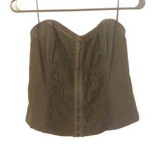 Black Lace Corset